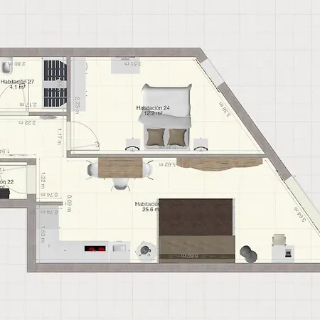 19 Piso Centrico, Nuevo Y Bien Equipado En La Trinidad Lejlighed